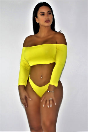 Sunshine Bikini Set Xlarge / Yellow