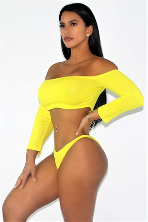 Sunshine Bikini Set Large / Yellow