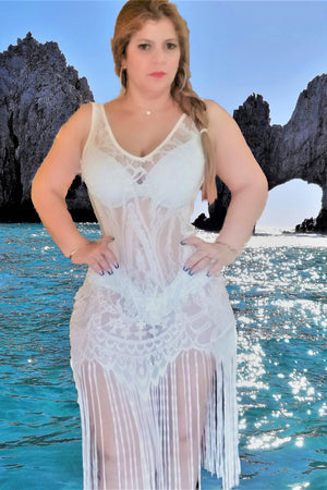 Veil Sea (Cover Up) (White) Cover Ups