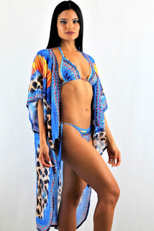 Cuban Bikini Set And Cover Up Ups