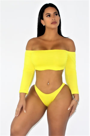 Sunshine Bikini Set Small / Yellow