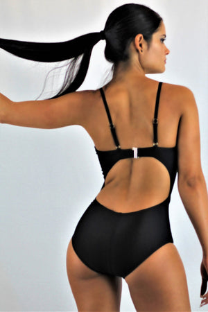 Glamour Monokini (Black) Xlarge / Black Monokinis