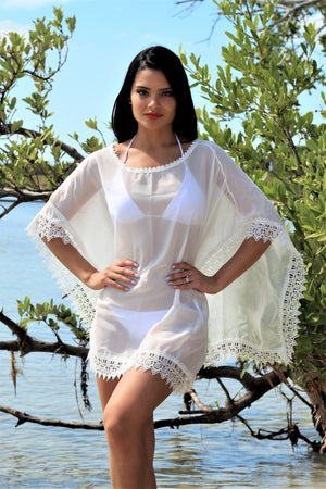 Goddess Of Glass Poncho Top Cover Ups