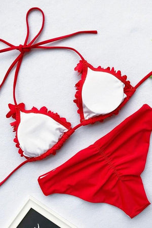 Fashion Divine Bikini Set (Red)