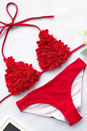 Fashion Divine Bikini Set (Red)